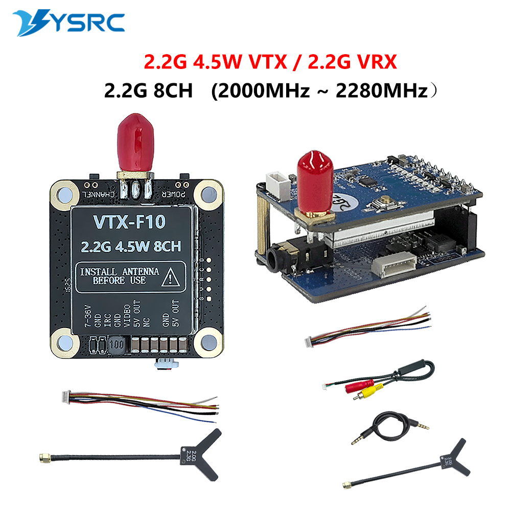 2.0-2.2G 4.5W VTX 8CH FPV Vide - Fpv Drone Transmitter recensie en prijs