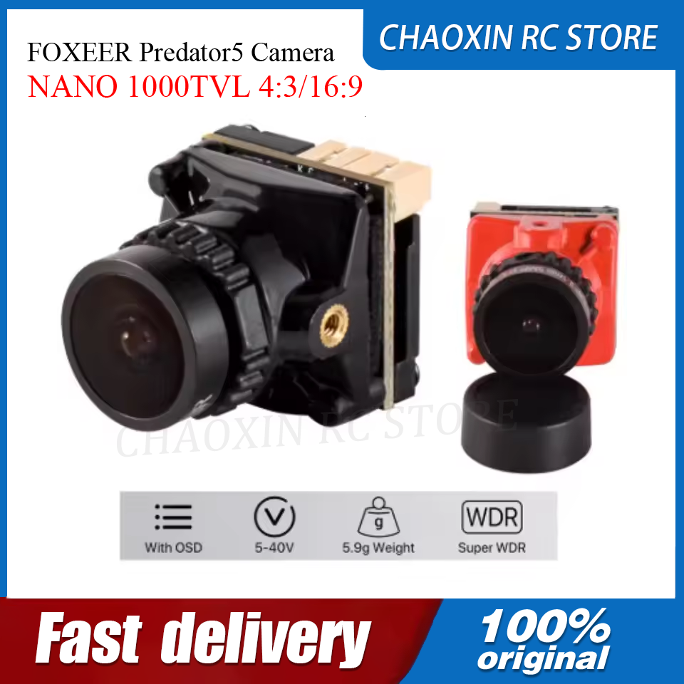 FOXEER Predator5 Camera NANO 1 - Fpv Drone Battery recensie en prijs