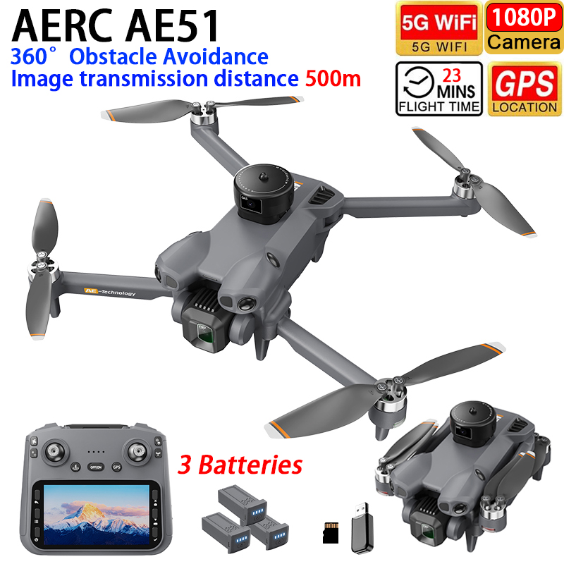 AERC AE51 Drone GPS WIFI FPV E - Fpv Drone Esc recensie en prijs