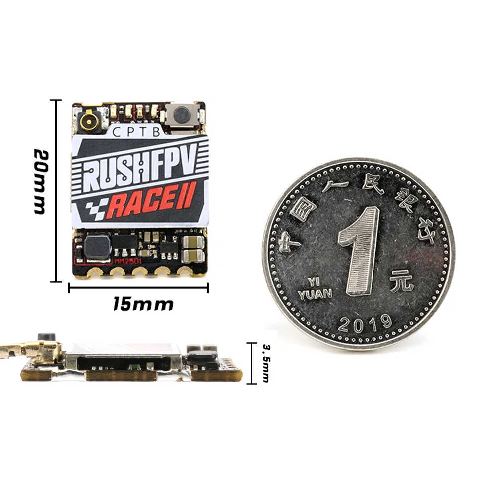 Rushfpv Rush fpv Tank Race2 20 - Fpv Drone Transmitter recensie en prijs