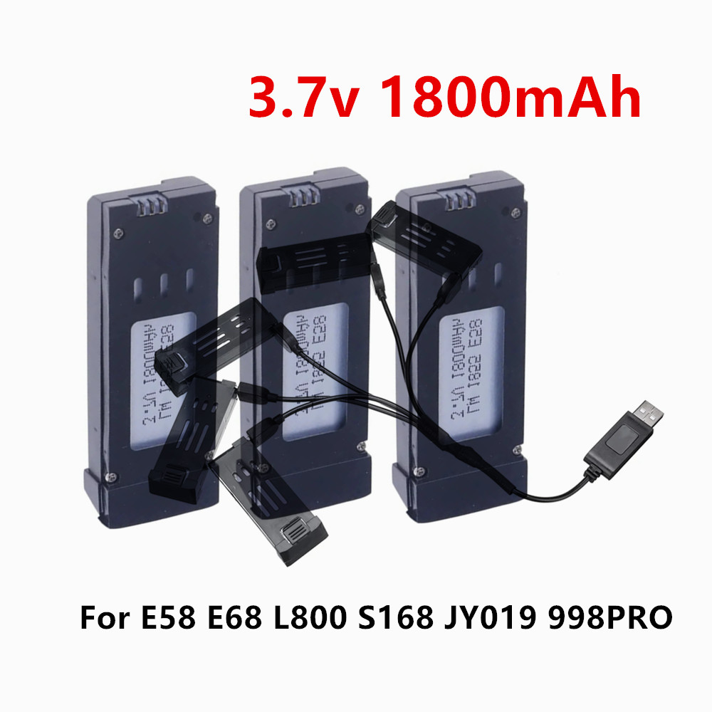 3.7V 1800mAh Drone Lithium Bat - Eachine Drone E58 recensie en prijs